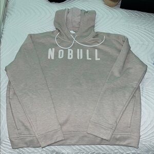 NOBULL Tan Sweatshirt Athletic Pullover
